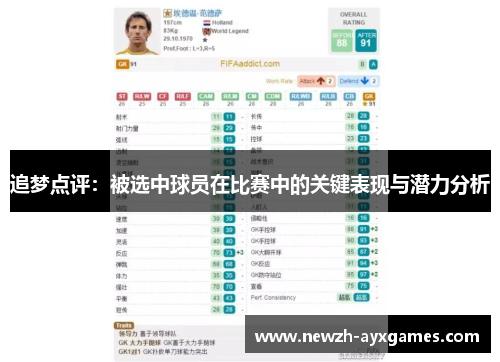 追梦点评：被选中球员在比赛中的关键表现与潜力分析